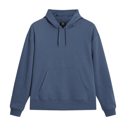 China Blue - Front - Umbro Mens Relaxed Fit Hoodie
