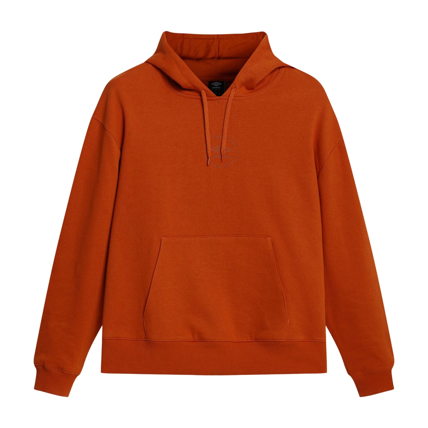 Gold Flame - Front - Umbro Mens Relaxed Fit Hoodie