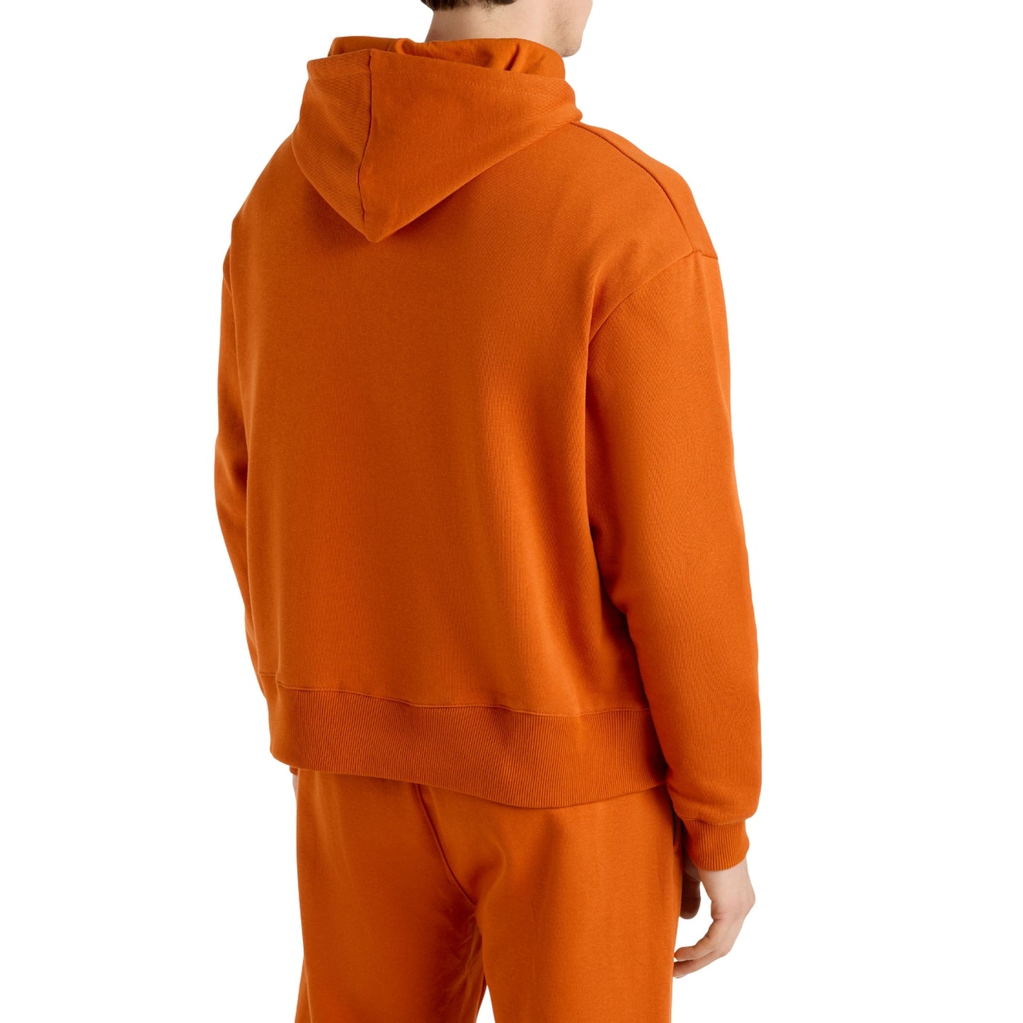 Gold Flame - Back - Umbro Mens Relaxed Fit Hoodie
