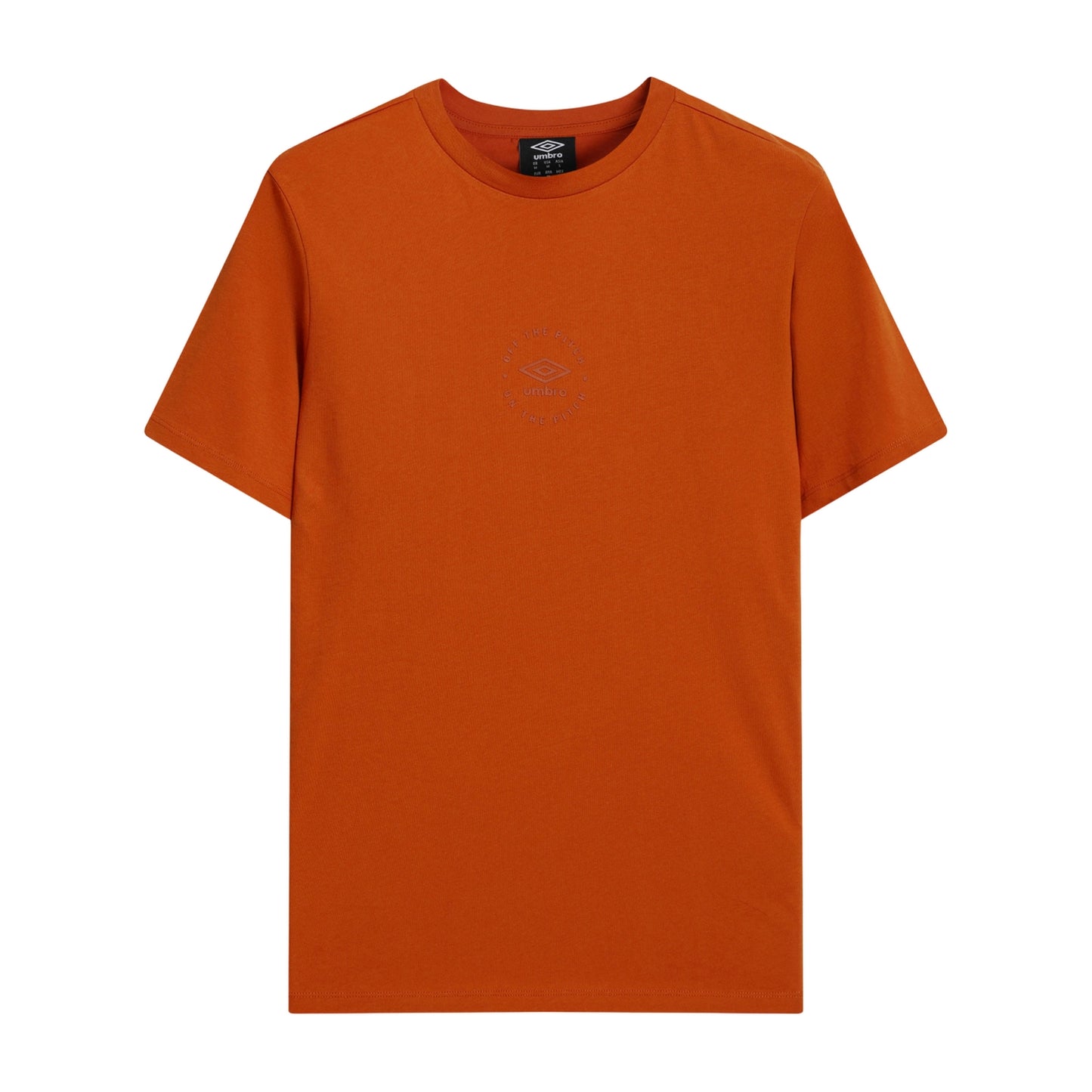 Gold Flame - Front - Umbro Mens Relaxed Fit T-Shirt