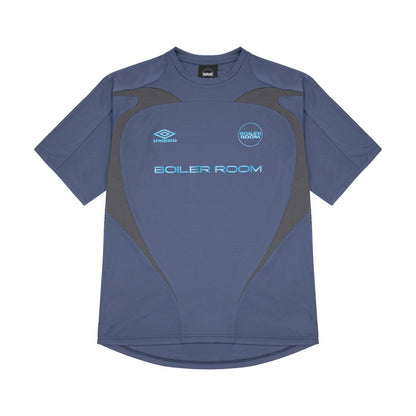 Blue - Front - Umbro Unisex Adult Boiler Room Football Jersey