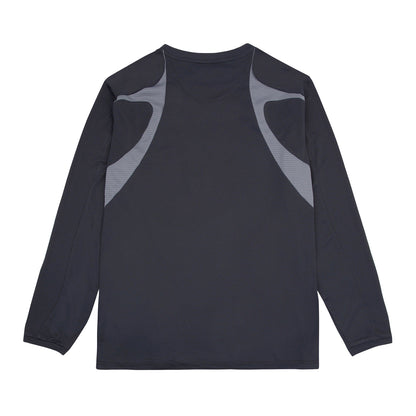 Blue - Back - Umbro Unisex Adult Boiler Room Long-Sleeved Football Jersey