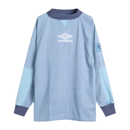 Infinity-Dusky Blue-Blue Indigo - Front - Umbro Mens Iconic Drill Top