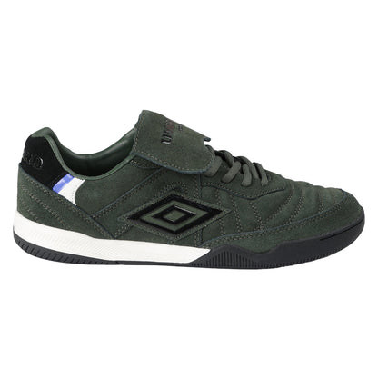 Duffle Bag-Black - Front - Umbro Mens Speciali Tr Flap Top Suede Trainers