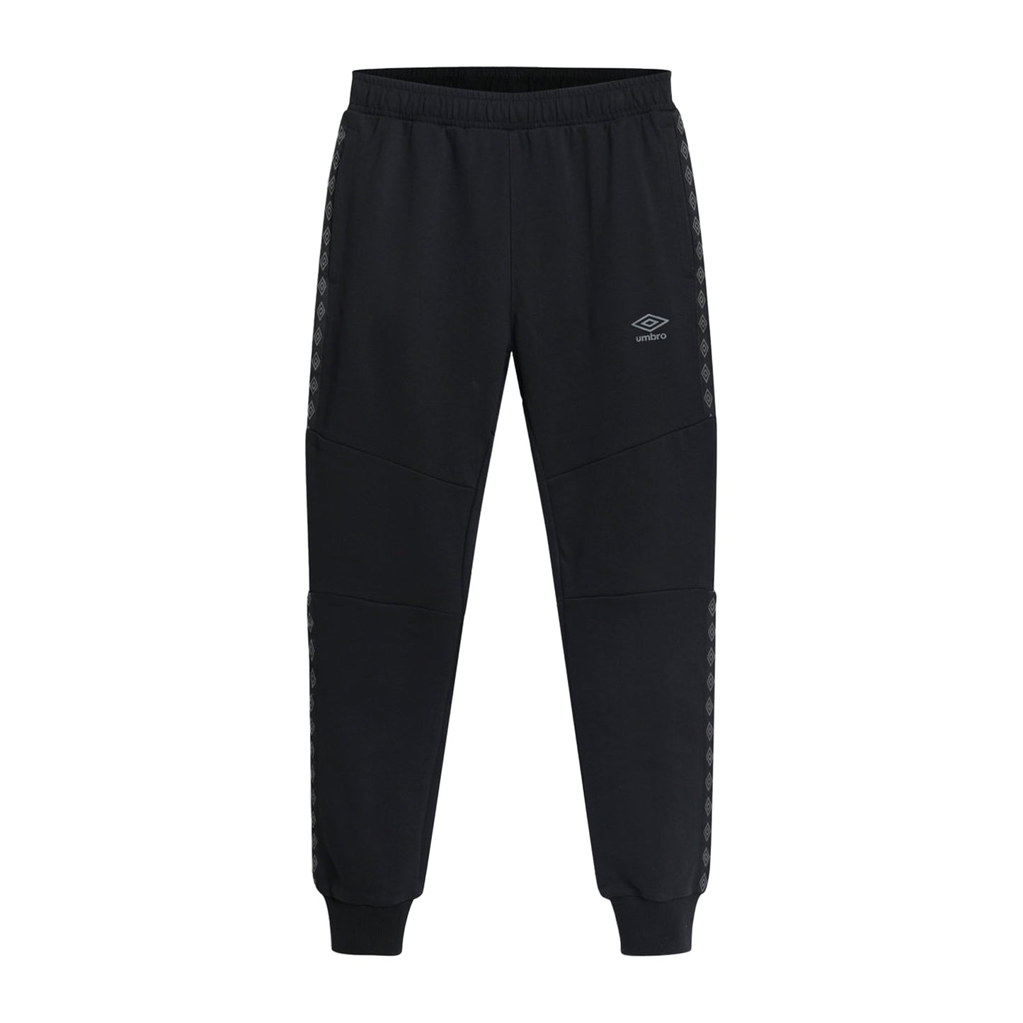 Black - Front - Umbro Unisex Adult Terrace Jogging Bottoms