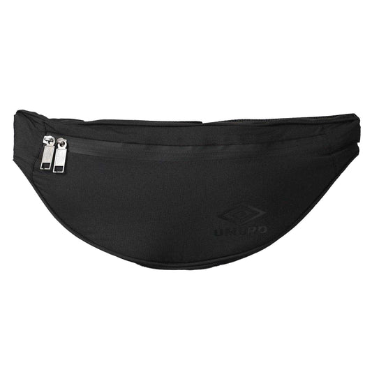 Black - Front - Umbro Retro Waist Bag
