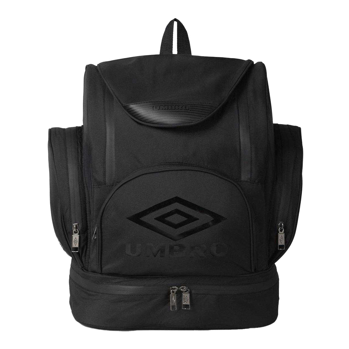 Black - Front - Umbro Retro Italia Backpack