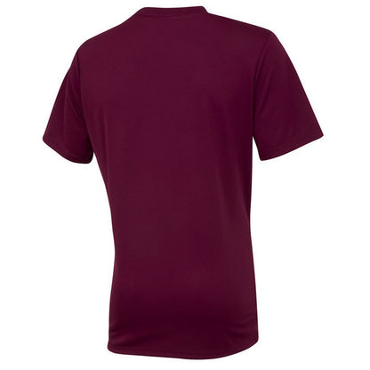 New Claret - Back - Umbro Mens Club Short-Sleeved Jersey