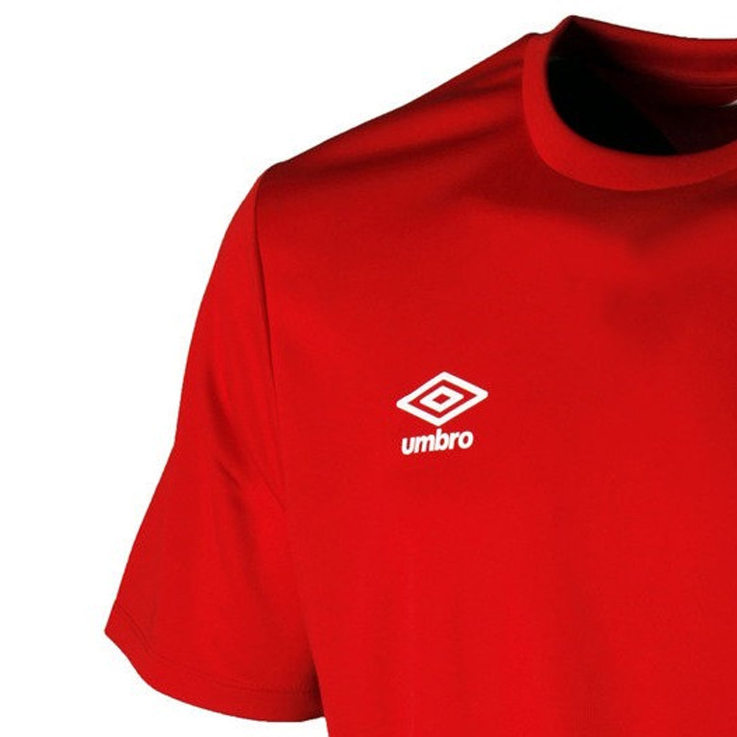 Vermillion - Lifestyle - Umbro Mens Club Short-Sleeved Jersey