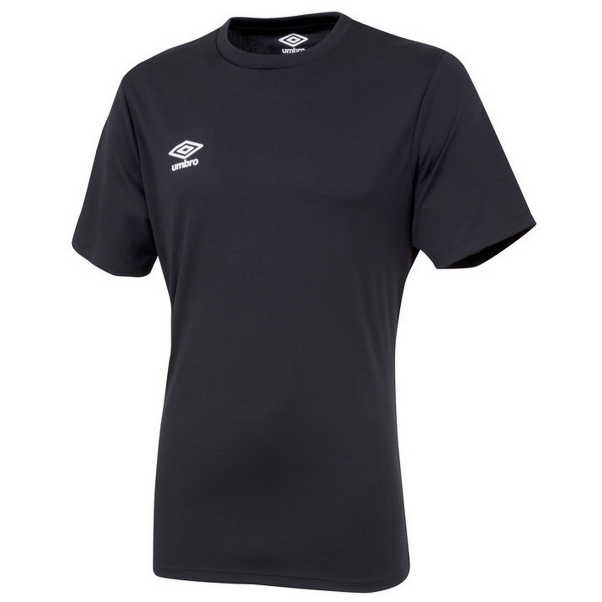 Black - Front - Umbro Mens Club Short-Sleeved Jersey