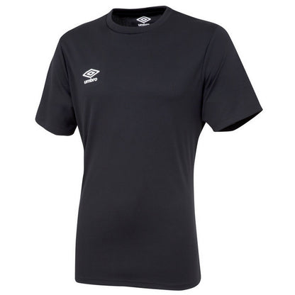 Black - Front - Umbro Mens Club Short-Sleeved Jersey
