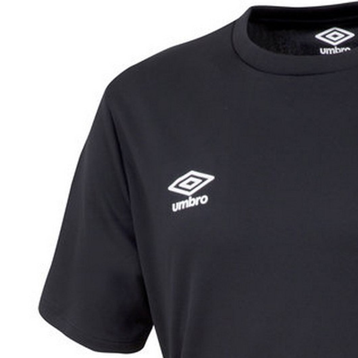 Black - Lifestyle - Umbro Mens Club Short-Sleeved Jersey
