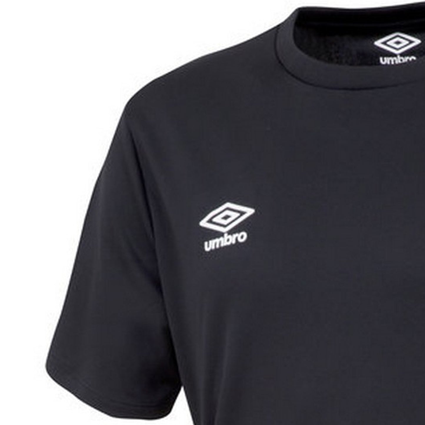 Black - Lifestyle - Umbro Mens Club Short-Sleeved Jersey