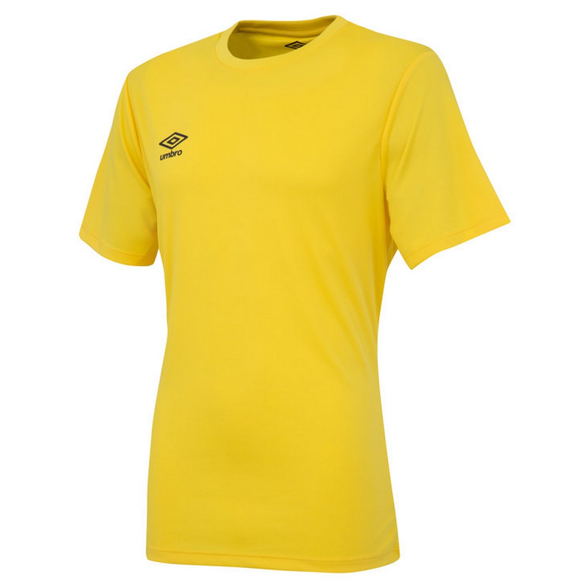 Yellow - Front - Umbro Mens Club Short-Sleeved Jersey