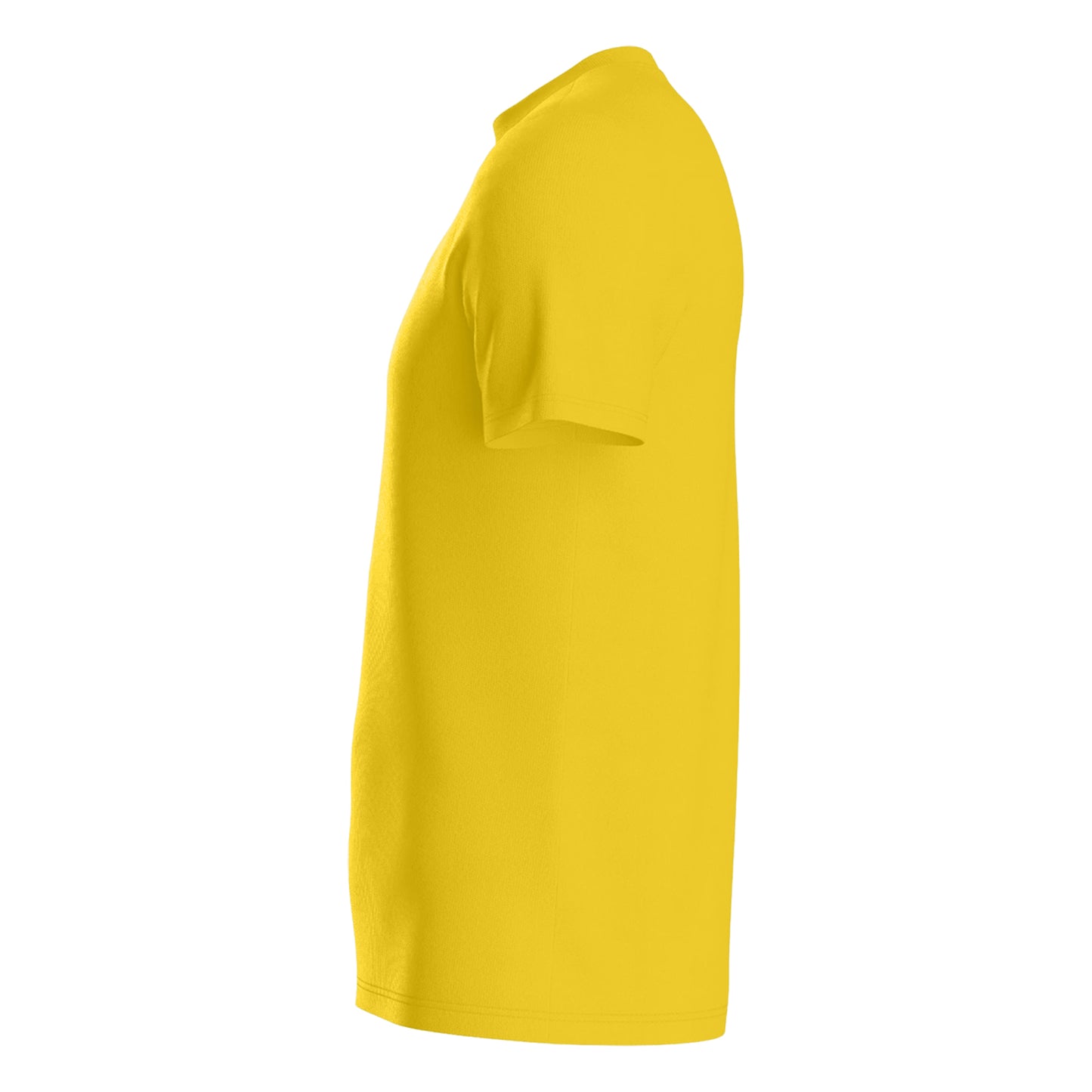 Yellow - Side - Umbro Mens Club Short-Sleeved Jersey