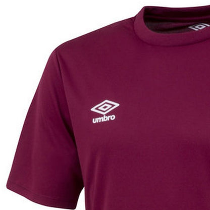 New Claret - Lifestyle - Umbro Mens Club Short-Sleeved Jersey