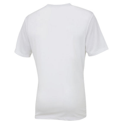 White - Back - Umbro Mens Club Short-Sleeved Jersey
