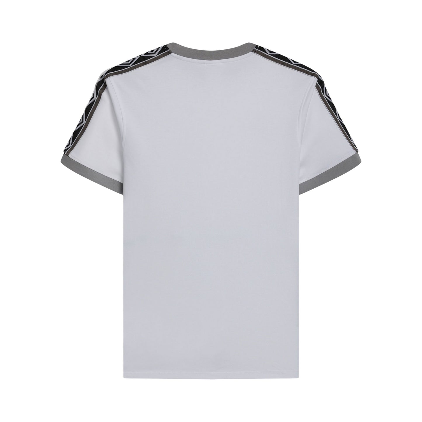 Brilliant White - Back - Umbro Mens Taped T-Shirt