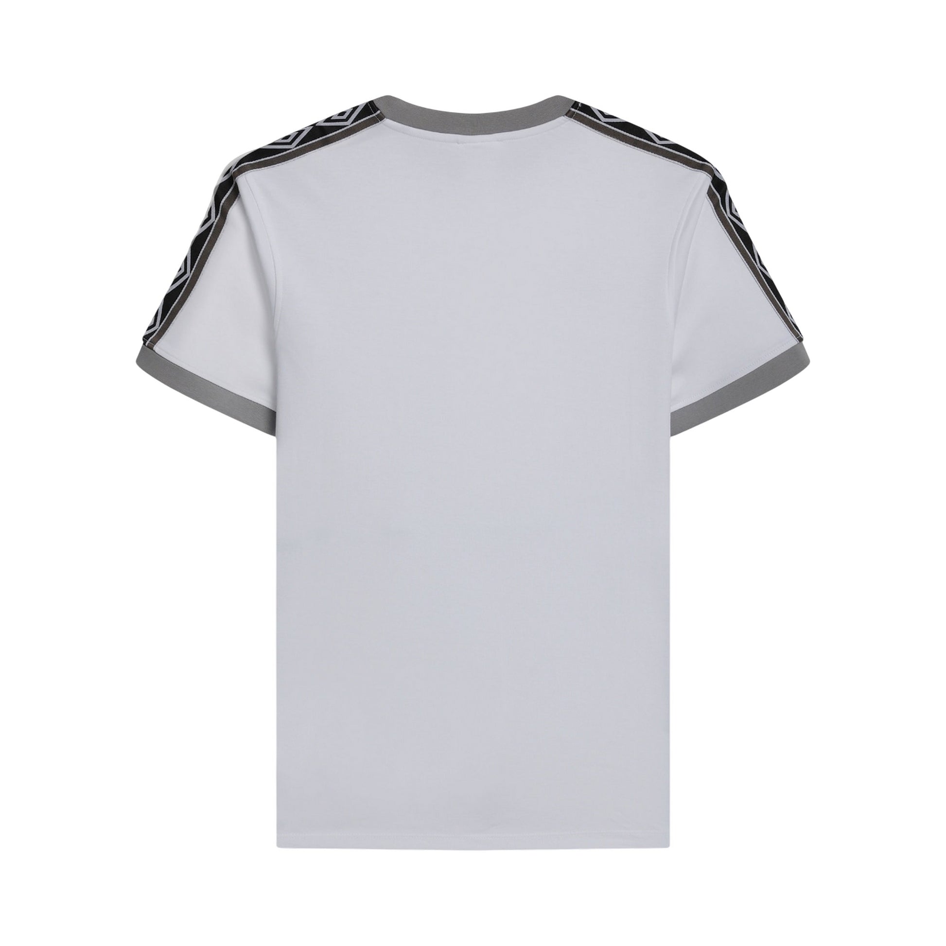 Brilliant White - Back - Umbro Mens Taped T-Shirt