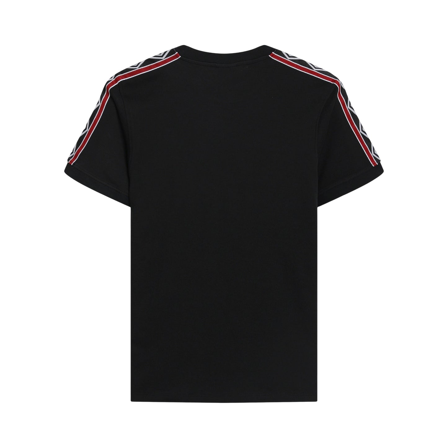 Black - Back - Umbro Mens Taped T-Shirt