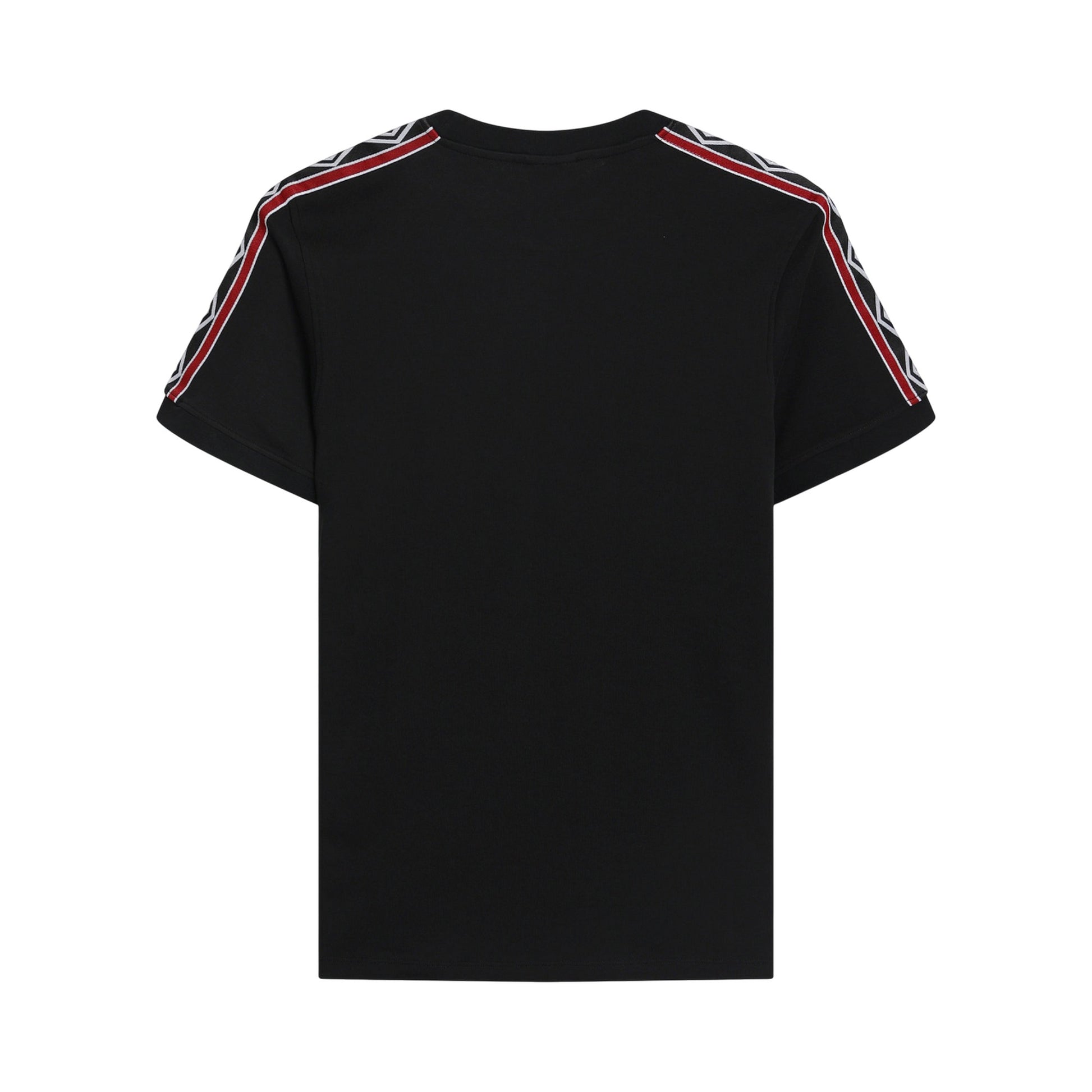 Black - Back - Umbro Mens Taped T-Shirt