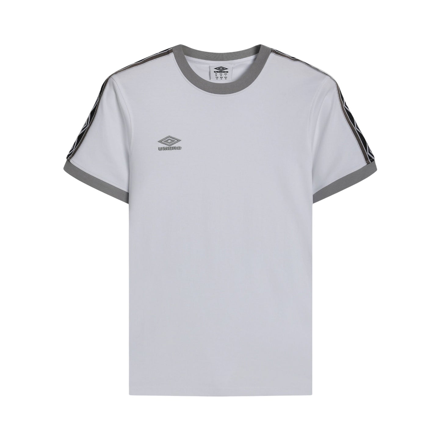 Brilliant White - Front - Umbro Mens Taped T-Shirt