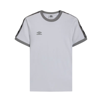 Brilliant White - Front - Umbro Mens Taped T-Shirt