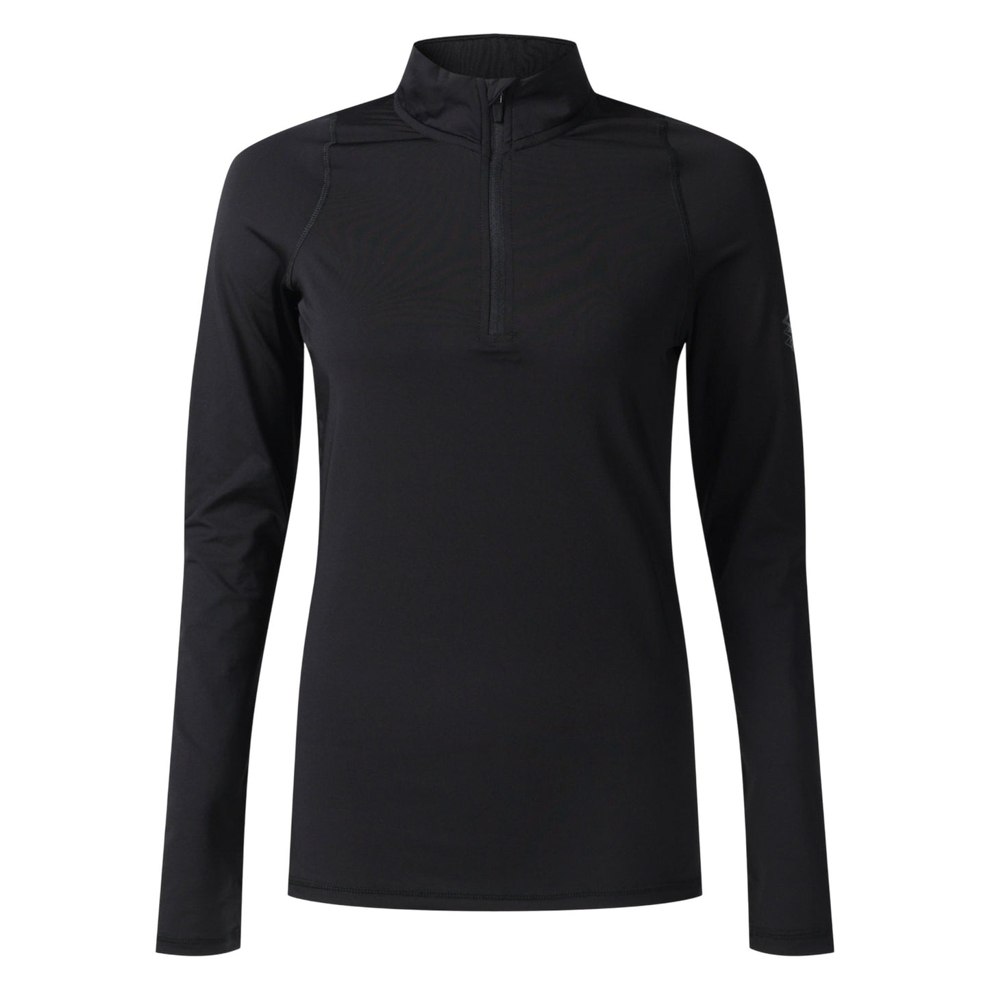 Black - Front - Umbro Womens-Ladies Pro Training Half Zip Top