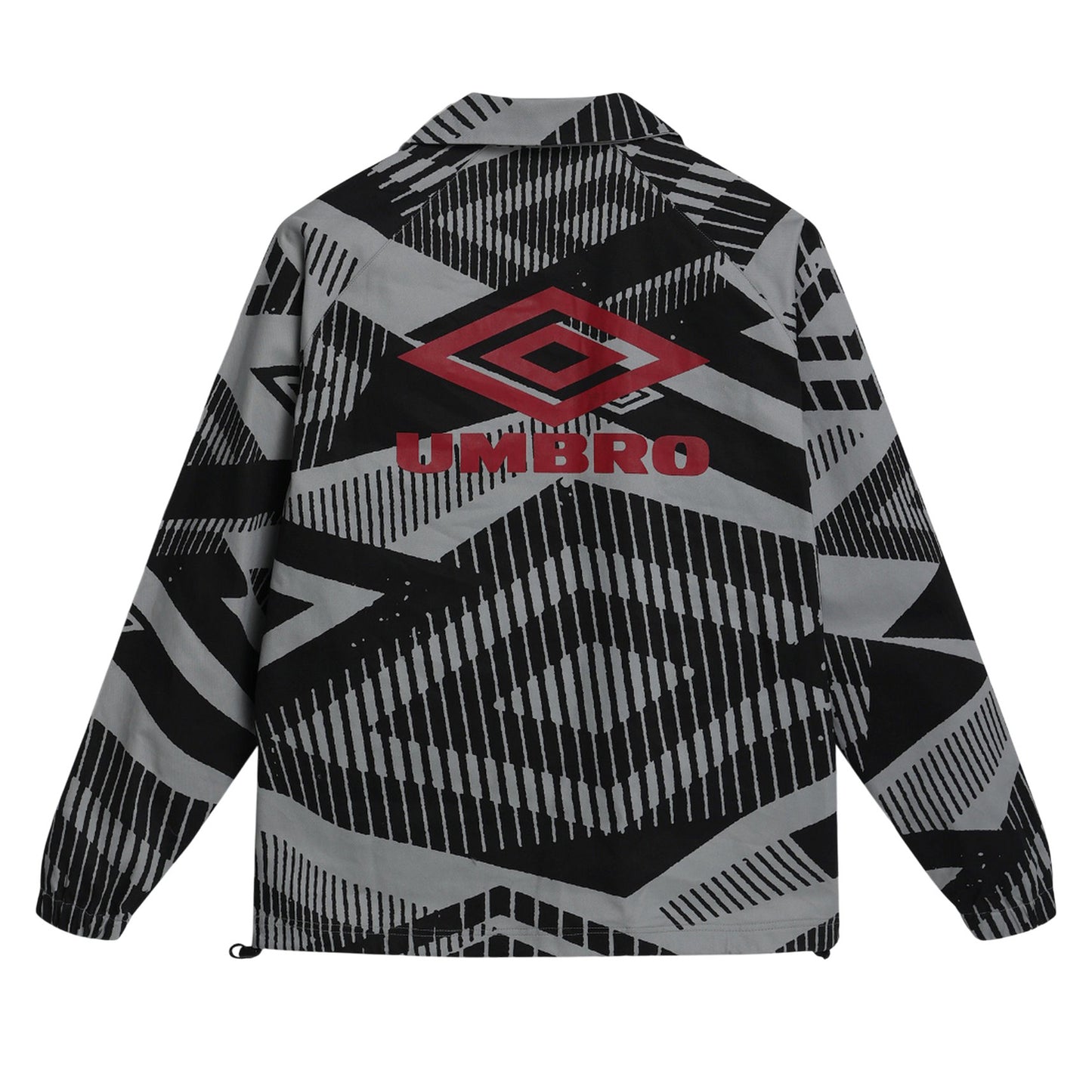 Ultimate Grey - Back - Umbro Mens Printed Drill Top
