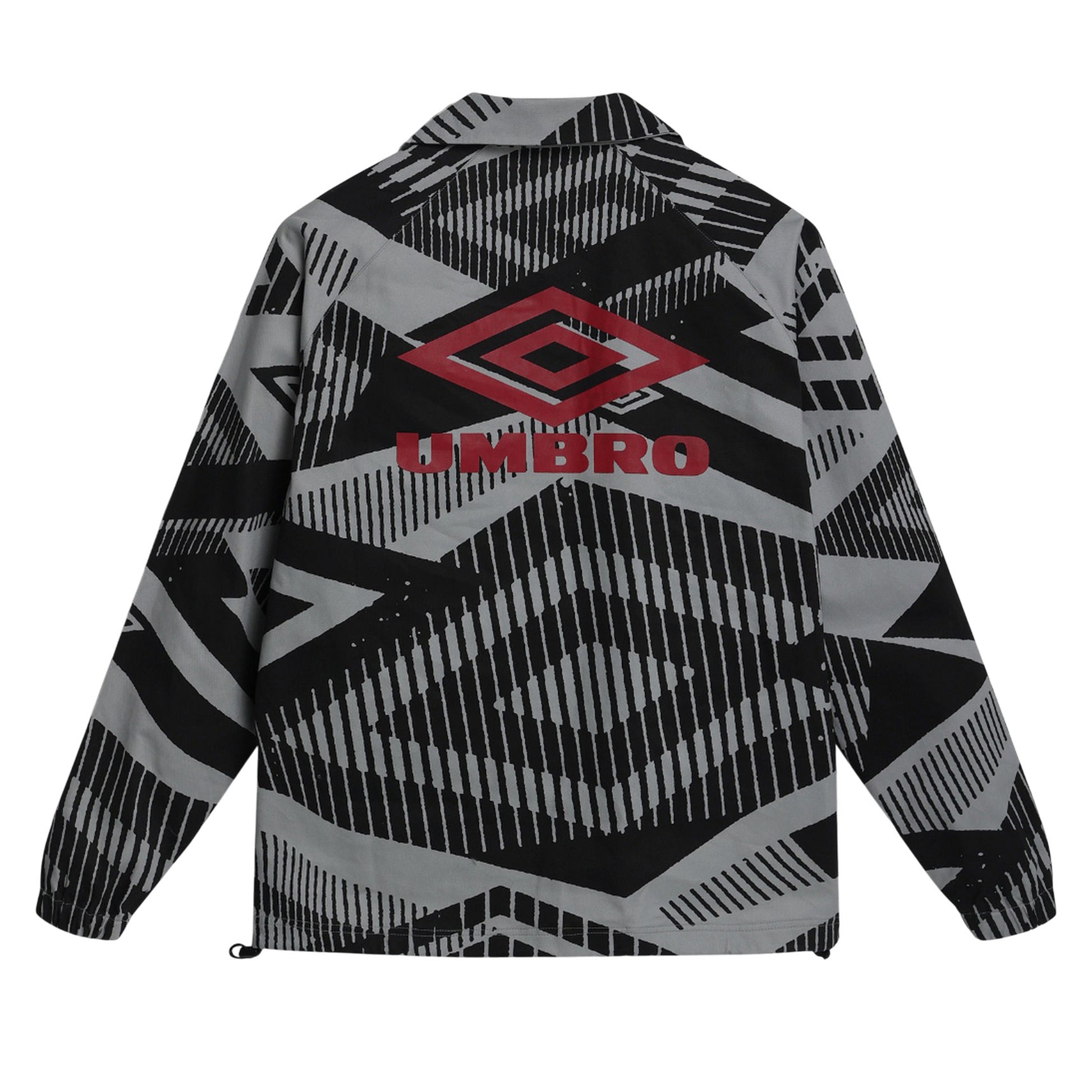 Ultimate Grey - Back - Umbro Mens Printed Drill Top