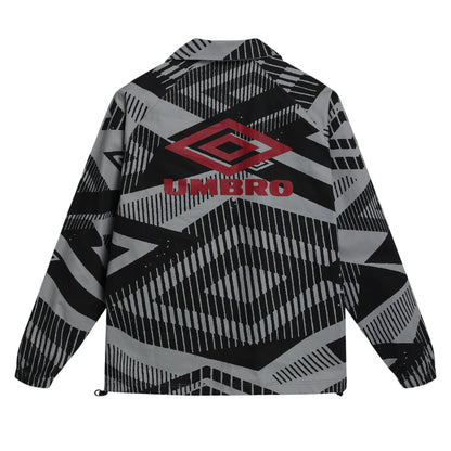 Ultimate Grey - Back - Umbro Mens Printed Drill Top