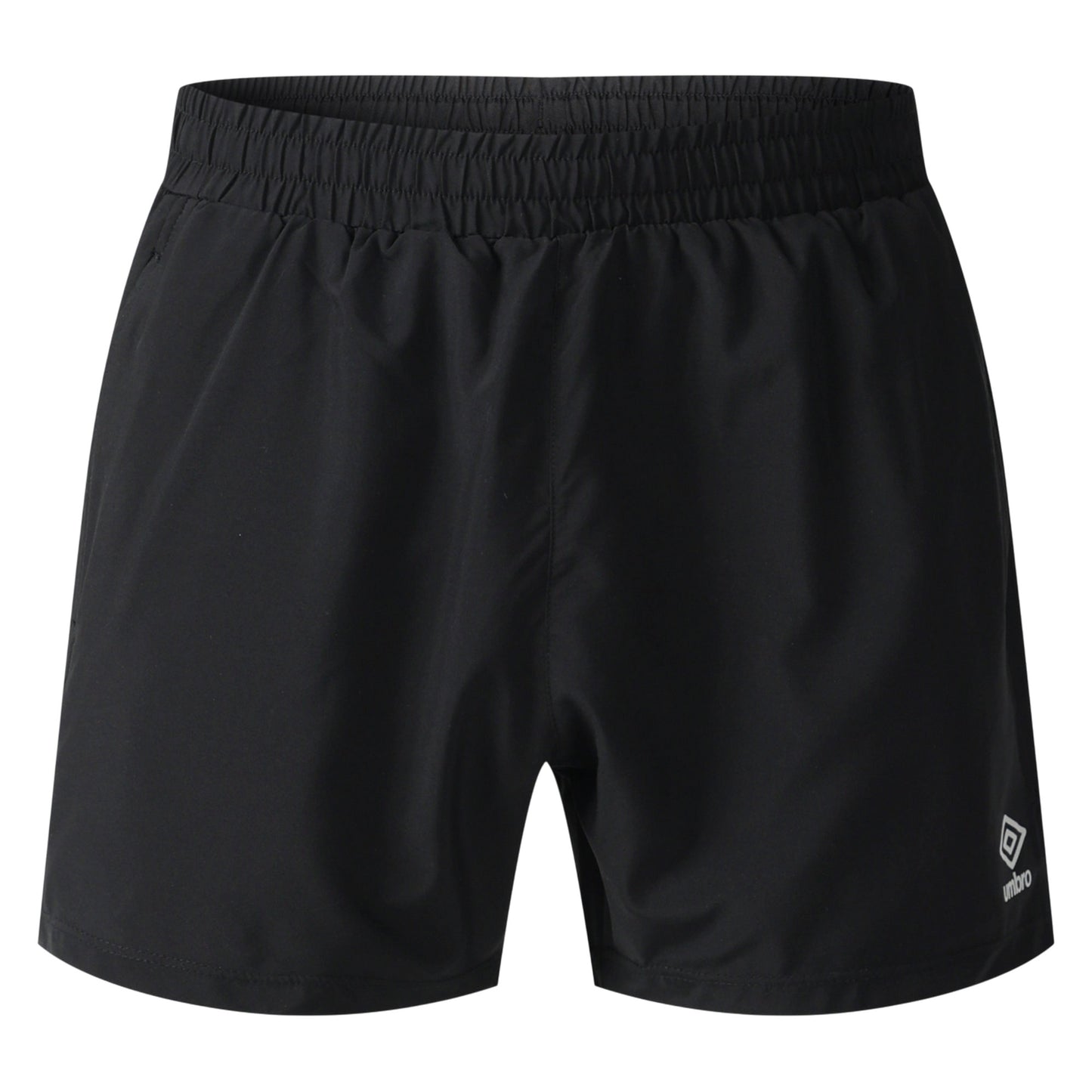 Black - Front - Umbro Mens Woven Training Shorts