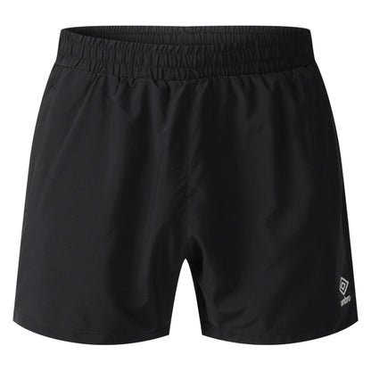 Black - Front - Umbro Mens Woven Training Shorts