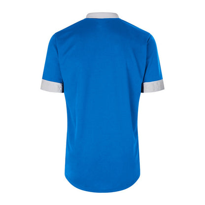 Royal Blue-White - Back - Umbro Childrens-Kids Tempest Short-Sleeved Jersey