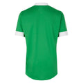 Emerald-White - Back - Umbro Childrens-Kids Tempest Short-Sleeved Jersey