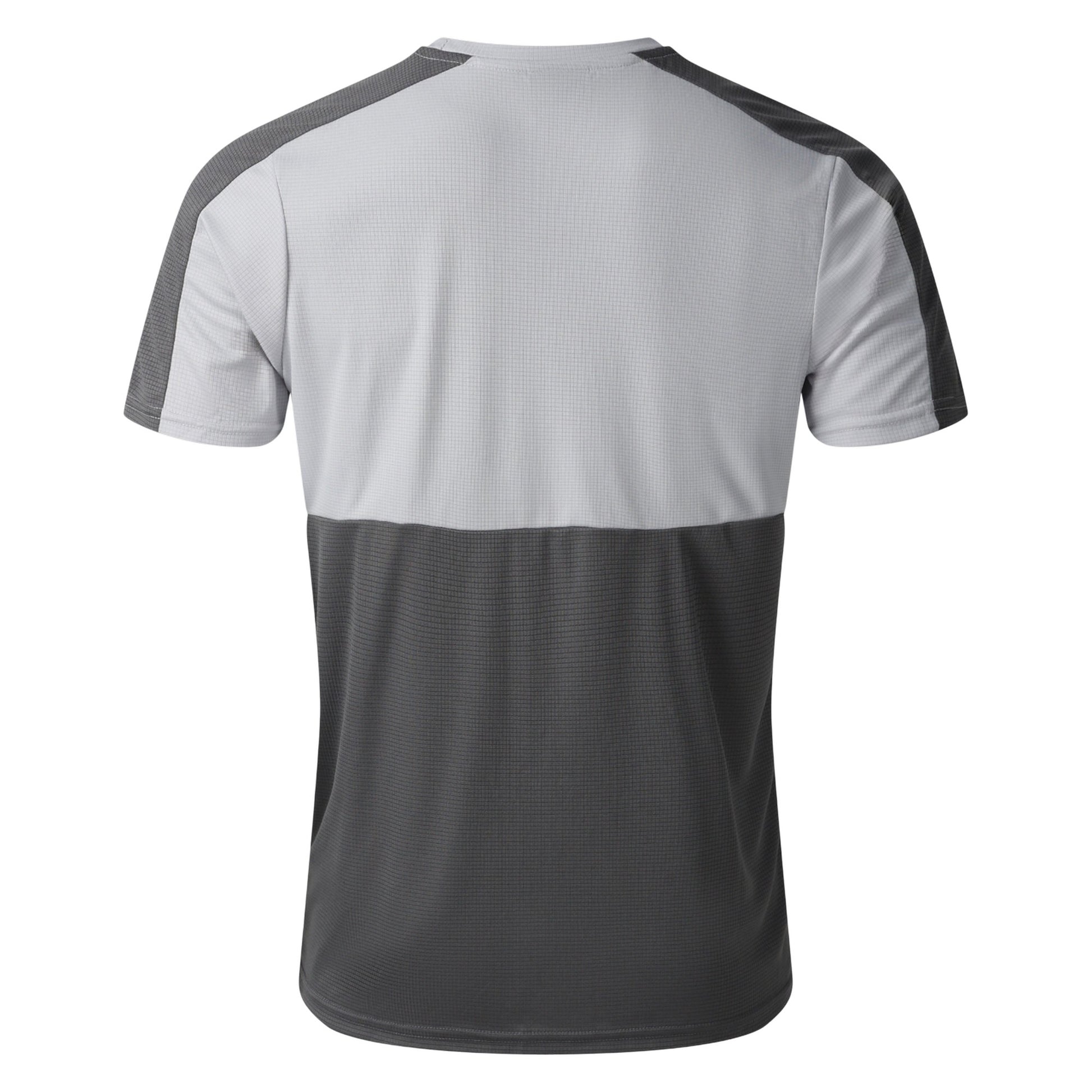 White Castlerock-Quiet Shade Grey - Back - Umbro Mens Polyester Sports T-Shirt