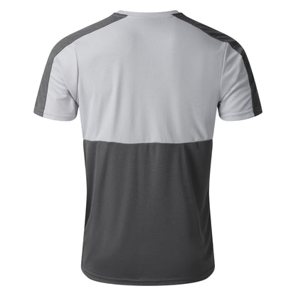 White Castlerock-Quiet Shade Grey - Back - Umbro Mens Polyester Sports T-Shirt