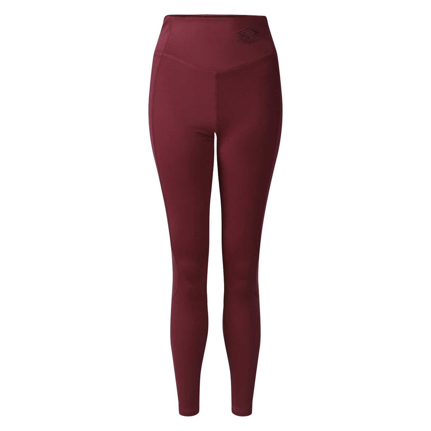 Plum - Front - Umbro Womens-Ladies Pro Training 7-8 Leggings