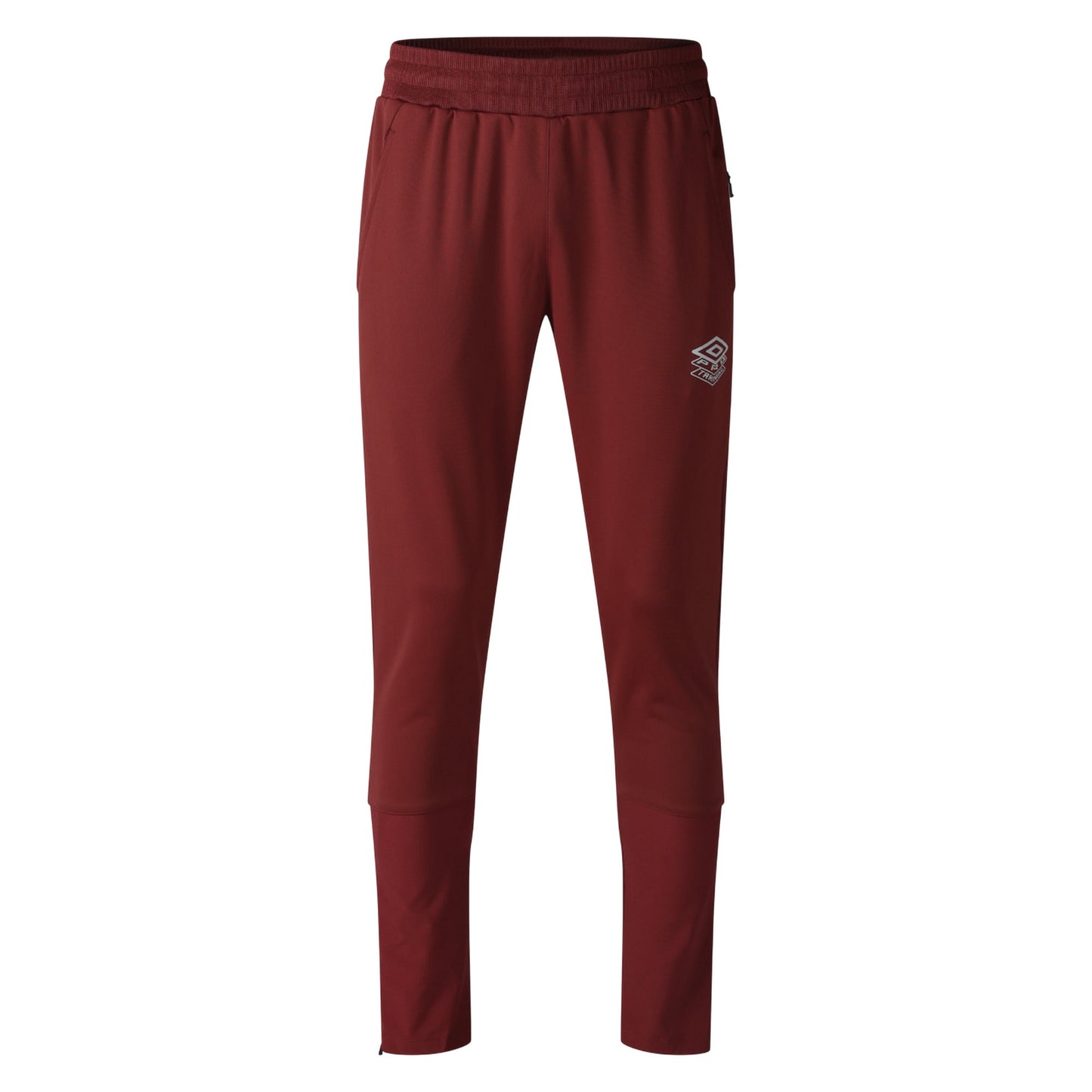 Cabernet - Front - Umbro Mens Pro Training Polyester Tracksuit Bottoms