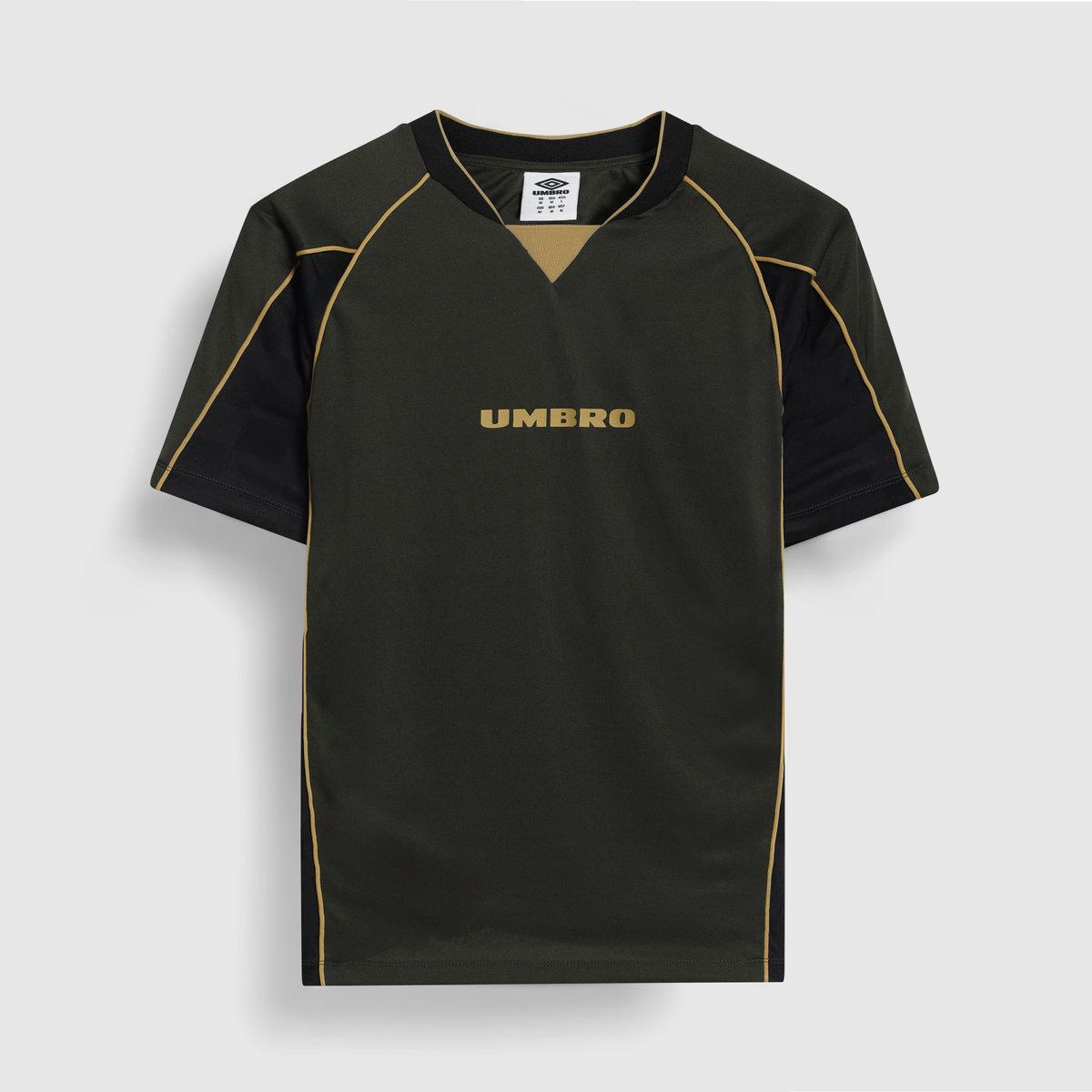 Duffle Bag - Front - Umbro Mens Panelled Raglan T-Shirt