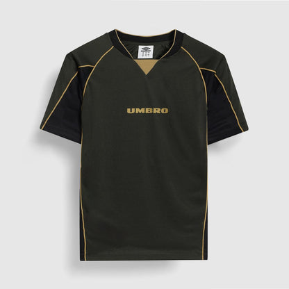 Duffle Bag - Front - Umbro Mens Panelled Raglan T-Shirt