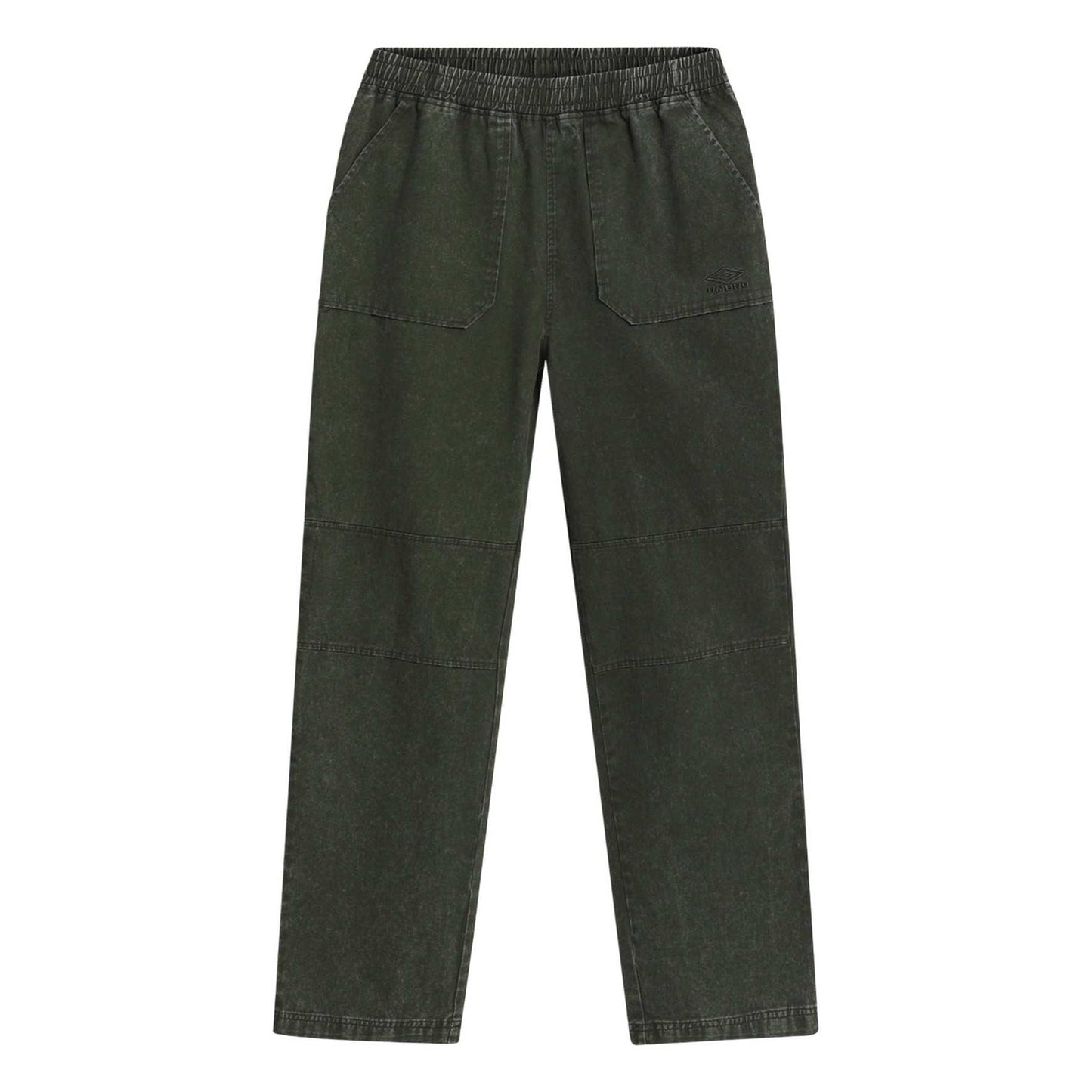 Duffle Bag - Front - Umbro Mens Drill Washed Tracksuit Bottoms