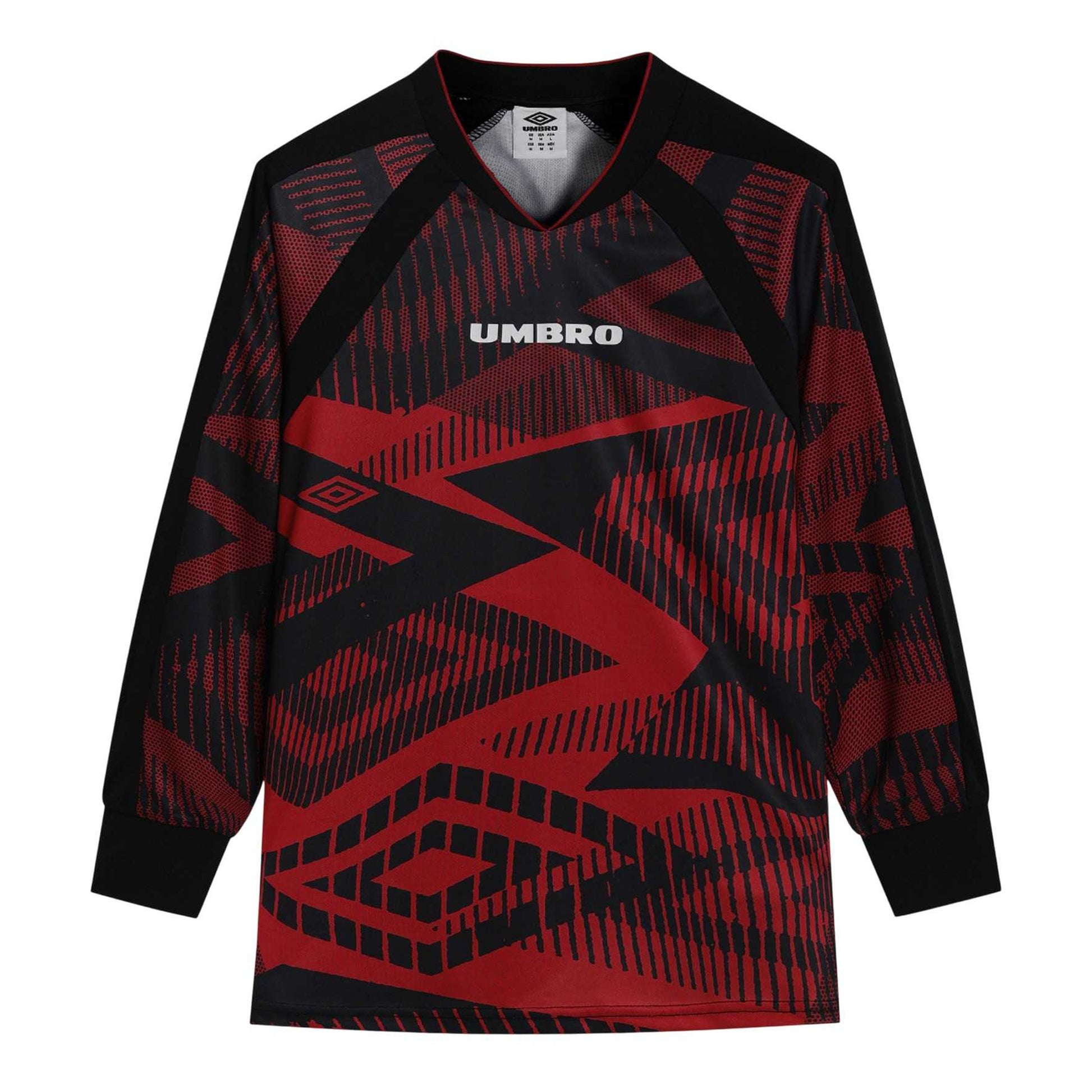 Chili Pepper - Back - Umbro Mens Printed Long-Sleeved Jersey