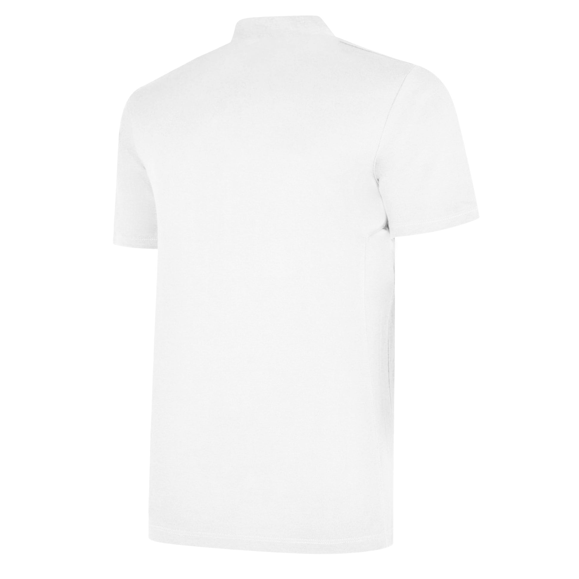 White-Black - Back - Umbro Boys Essential Polo Shirt