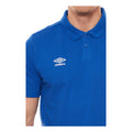 Royal Blue-White - Side - Umbro Boys Essential Polo Shirt