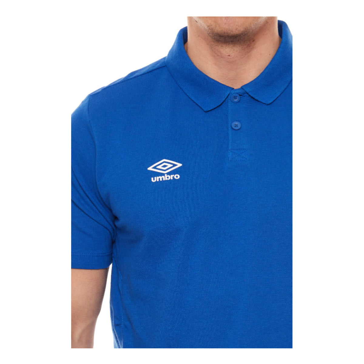 Royal Blue-White - Lifestyle - Umbro Boys Essential Polo Shirt