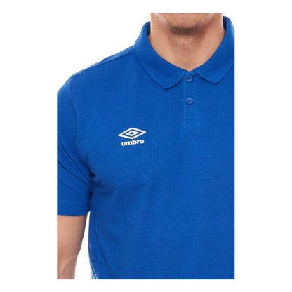 Royal Blue-White - Lifestyle - Umbro Boys Essential Polo Shirt