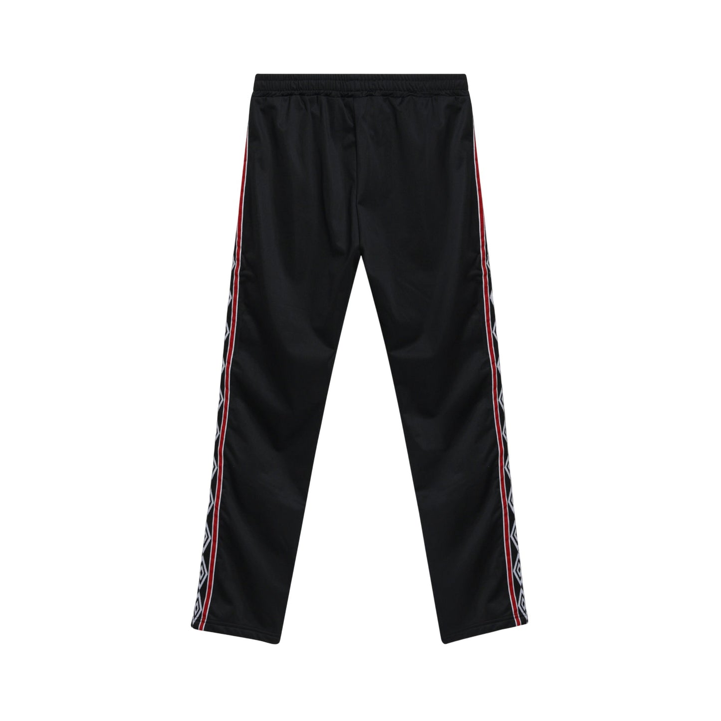 Black - Back - Umbro Mens Taped Tracksuit Bottoms