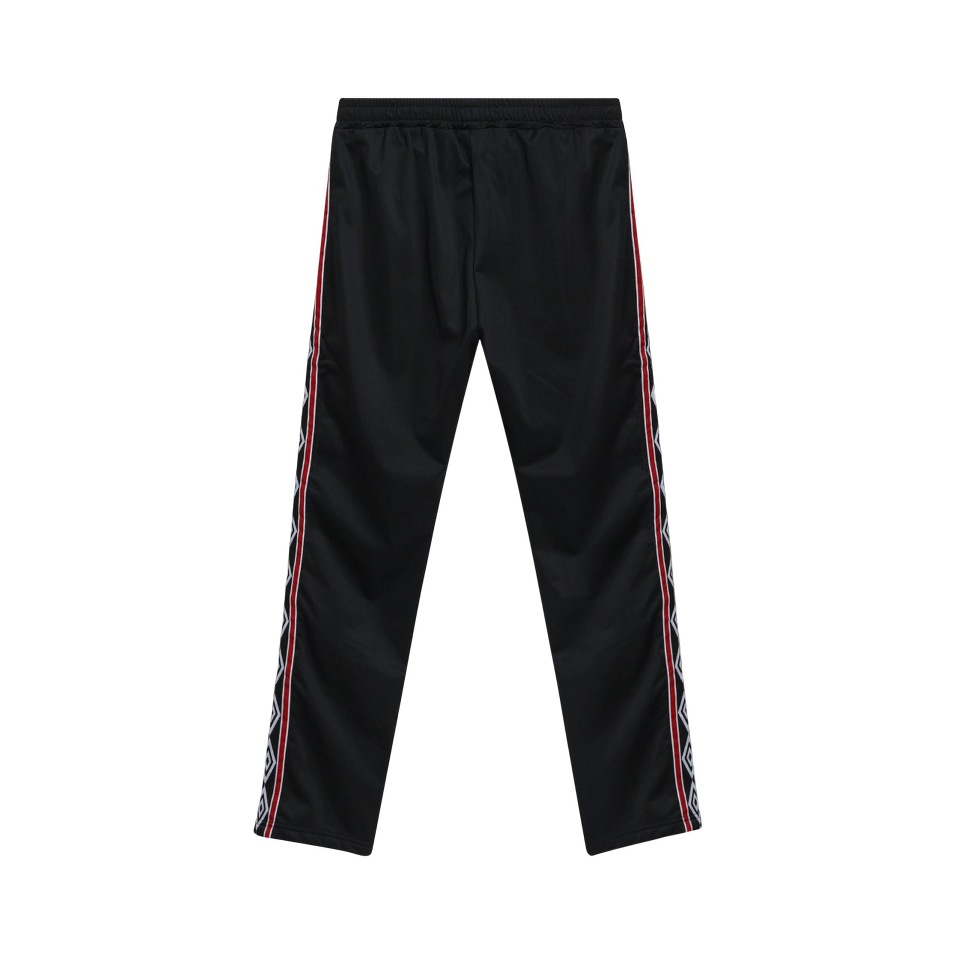 Black - Back - Umbro Mens Taped Tracksuit Bottoms
