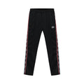 Black - Front - Umbro Mens Taped Tracksuit Bottoms